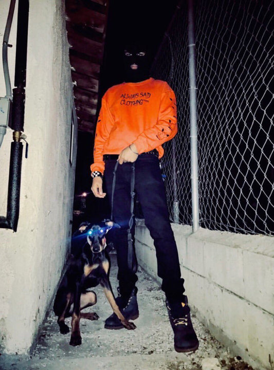Orange ASC long sleeve sweater